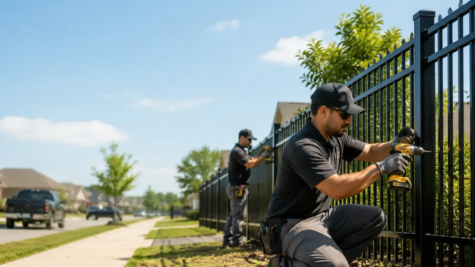 Metal Fence Installation in Vernon Hills, IL